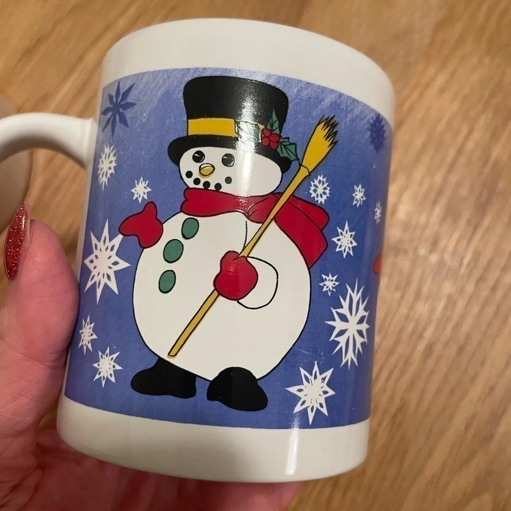 Snowman winter‎ holidays mug